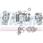 Nissens Klimakompressor 890802