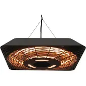 Outsunny Deckenheizstrahler Heizpilz 800W/1200W/2000W mit Fernbedienung Alu