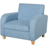 HOMCOM Kindersessel mit Holzbeinen 310-043