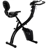 HOMCOM 2-in-1 Heimtrainer Schwarz