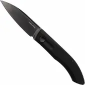 Real Steel Stella Lux 7041Z1, K110 DLC Coating, Black G10, Slipjoint-Taschenmesser