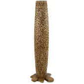Present Time Hoyz-Kollektion – Stehleuchte M Bars – Teakholz – 145 cm