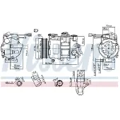 Nissens Klimakompressor 890620