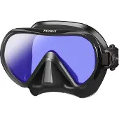 Tusa Tauchmaske INO PRO - Schwarz - Black Amber