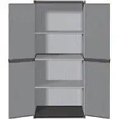 Big Buy Cooking Armario TOOD Gris Resina 60 Kg 20 kg