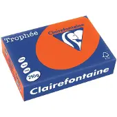 Clairefontaine Cardinal rot A4 Farbiges Papier 210 g/m² (250 Blatt)