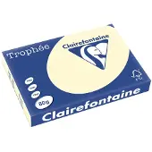 Clairefontaine Elfenbein A3 Farbiges Papier 80 g/m² (500 Blatt)