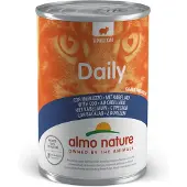 Almo Nature Daily mit Kabeljau Katzen-Nassfutter (400 g)