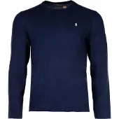 Ralph Lauren für Herren. 714844759002 T-shirt 714844759002 marineblau (XL), Baumwolle, Langarm