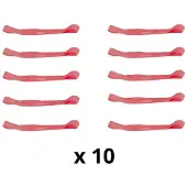 Toorx Fitness AHF-183 AHF-200 AHF-201 - Schwer – 30 cm – Rot
