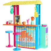 Barbie GYG23 - Barbie - Love the Ocean - Strandhütte, Spielset, ohne Puppe