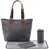 2hearts Wickeltasche Shopper, grau