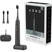 AENO DB6, Erwachsener, Schallzahnbürste, Tiefenreinigung, Zahnfleischpflege, Massage, Sensibel, Whitening, 46000 Bewegungen pro Minute, Schwarz, 30 sec