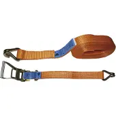HFS Spanngurt (Zurrgurt) 2-teilig mit Ratsche und Haken, Zugkraft 800kg Länge 4m