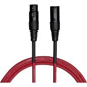Cascha Standard-Mikrofonkabel – XLR – rot – 6 m
