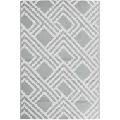vidaXL Outdoor-Teppich ARAKIL Grau 120x180 cm PP