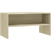 vidaXL TV-Schrank Sonoma-Eiche 80x40x40 cm Holzwerkstoff