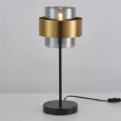 LumenXL Tischlampe mit Rauchglas - Lor