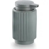 Zeller Seifenspender "Stripes", Polyresin, salbei