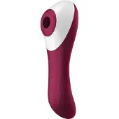 Satisfyer Dual Crush 2in1 Klitorissauger + G-Punkt-Vibrator (rot)