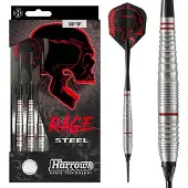 Harrows Rage Steel Softip Ragesteel Darts