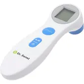 Dr. Senst Digitales Fieberthermometer Hochpräzise Temperaturmessung Infrarotes berührungsloses Fiebe