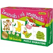 Adamigo Pogorzelska, J: Zwierzaki i ich przysmaki Ukladanka