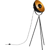 QAZQA Smartes Stehlampen-Stativ schwarz inkl. Wifi A60 - Magna 40 Eglip