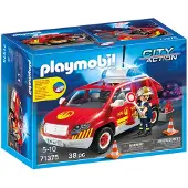 Playmobil City Action 71375 Brandmeisterfahrzeug mit Licht und Sound