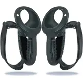 VORTEX VR VortexVR Silikon-Controller-Hüllen mit Batterieöffnung für Meta Quest 3 / 3S | Schwarz