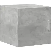 vidaXL Wandschrank Betongrau 40x42,5x40 cm Holzwerkstoff