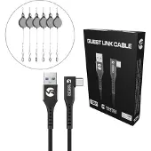 VORTEX VR VortexVR USB-A 10m Kabelset für Meta Link | mit Haken für Meta Quest 3 / 3S / 2