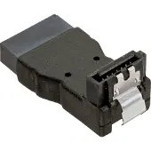 Intos SATA Adapter Stecker/Buchse gewinkelt unten