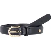 JOOP! JOOP Ledergürtel Breite 2 cm, mit Gold-Schließe und Logo-Plakette