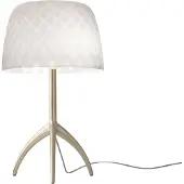 Foscarini Lumiere 30 Tischlampe, 45 cm, Pastille, ein/aus - , Lumiere, Weiß, für Wohnzimmer, Glas, Design