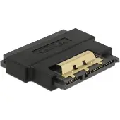 DeLOCK 63945, SATA 22 pin, SATA 22 pin, Schwarz