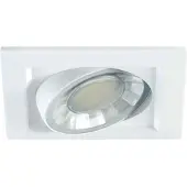 Beneito Faure Verstellbarer, quadratischer LED-Einbaustrahler, dimmbar, 8 W, IP44