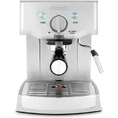 Gastroback Design 42709 Espressomaschine 1000 Watt Edelstahl, Espressomaschine, 1,5 l, Kaffeepad, Gemahlener Kaffee, 1000 W, Edelstahl