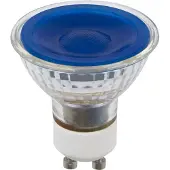 SPL SCHI L641770506 - GU10 MR16 Glas 50x54 5W 38° Blau Dim