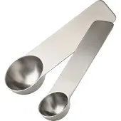 Zone Denmark Messlöffel Set Singles Steel (Set von 2)
