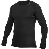 Woolpower Funktionsshirt Woolpower Crewneck Lite 2017 Schwarz-XXS