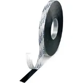 TESA ACXplus 7074 High Resistance, 25mmx25m, 1,0mm, schwarz, weißer Papierliner