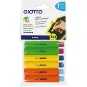 Creativ Company 6923 00 - Blister mit 5 + 1 gratis Kreidehaltern für RoberColor Wandtafelkreide