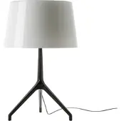 Foscarini Lumiere XXL Tischleuchte Schwarz Chrom/Grau - , dimmbar, Grau, für Wohnzimmer, Aluminium