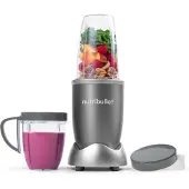 NutriBullet NB606DG, Tischplatten-Mixer, 0,7 l, Eis-Crusher, 600 W, Silber