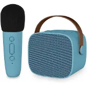 IMoshion Kids Karaoke-Set - Lautsprecher und Mikrofon - Soft Blue