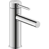 Duravit Waschtisch-Einhebelmischer M FreshStart Circle o. Zugst.Abl.Gar., Ausl. 117mm, chr hgl