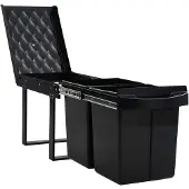 The Living Store Abfallsammler Soft-Close 48 L