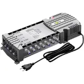 Goobay Sat-Multischalter 1 Sat / 5 Eingängen (4K & 8K UHD/DAB+, Quad & Quattro LNB tauglich) 12 Teilnehmer