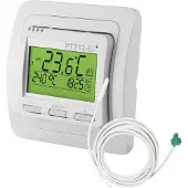 EOB Raumthermostat PT712-EI, digital, mit Raum- und Bodenfühler, 12A/250V